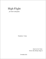 High Flight Vocal Solo & Collections sheet music cover